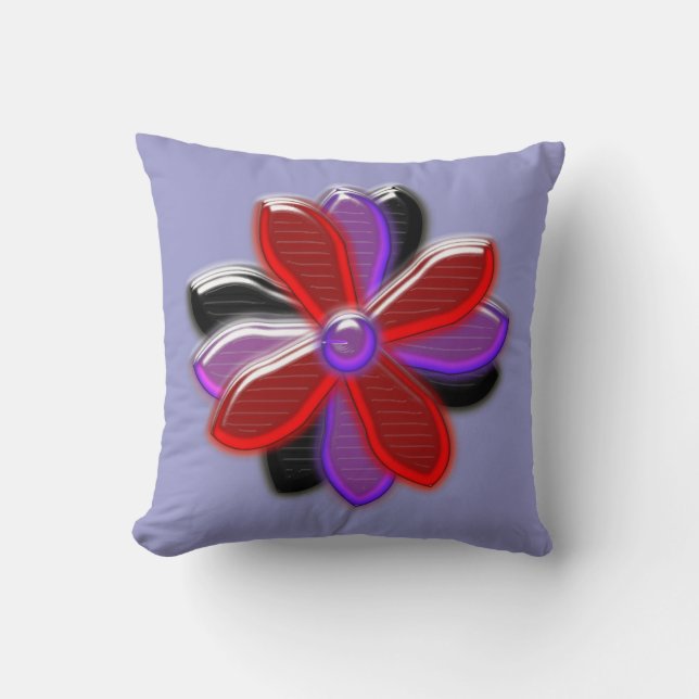Shining Daisy Flower Pillow (Front)