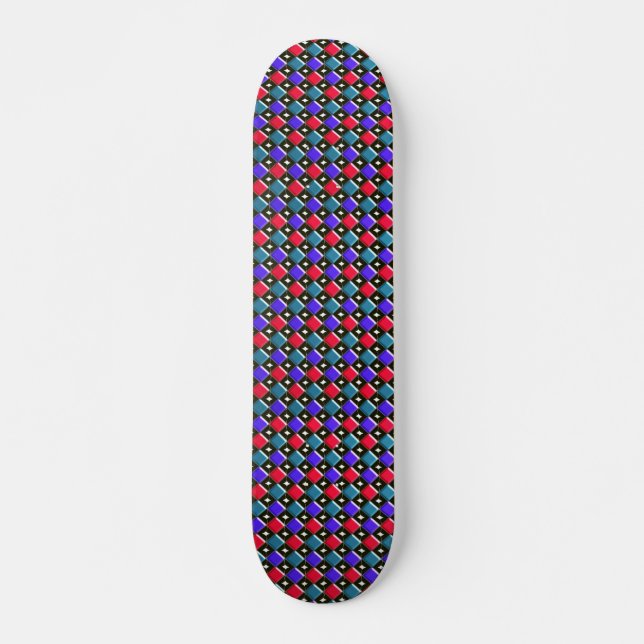 Shining Diamonds Skateboard (Front)
