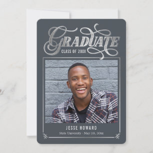Shining Future Editable Colour Graduation Card