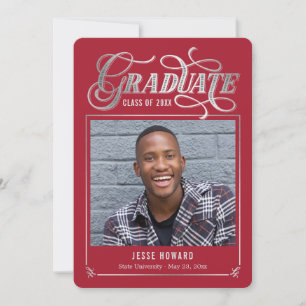 Shining Future Editable Colour Graduation Card