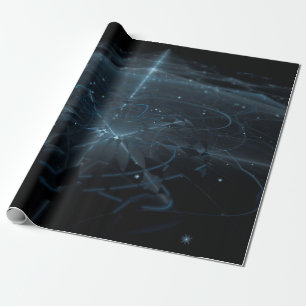 Shining Galaxy Wrapping Paper