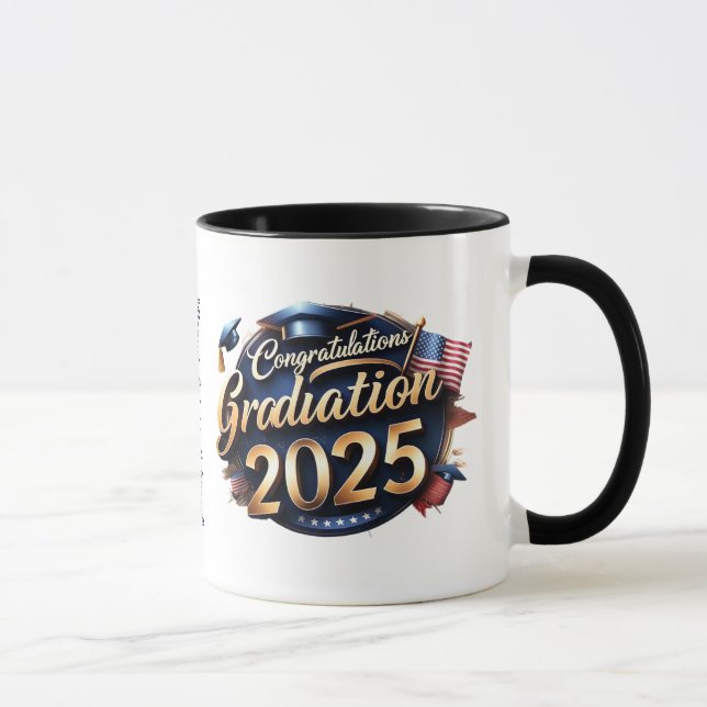 "Shining Graduation Day" Mug (Right)