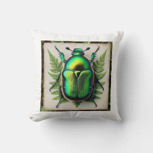 Shining Leaf Chafer Beetle 031124IREF227 - Waterco Cushion