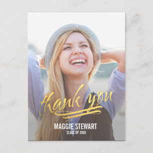 Shining Moment Graduation Thank You Card