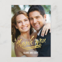 Shining Moment Photo Thank You Card