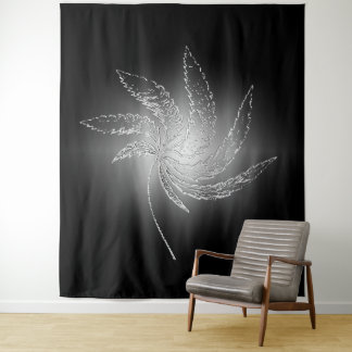 Shining moonlight through a leaf...... tapestry