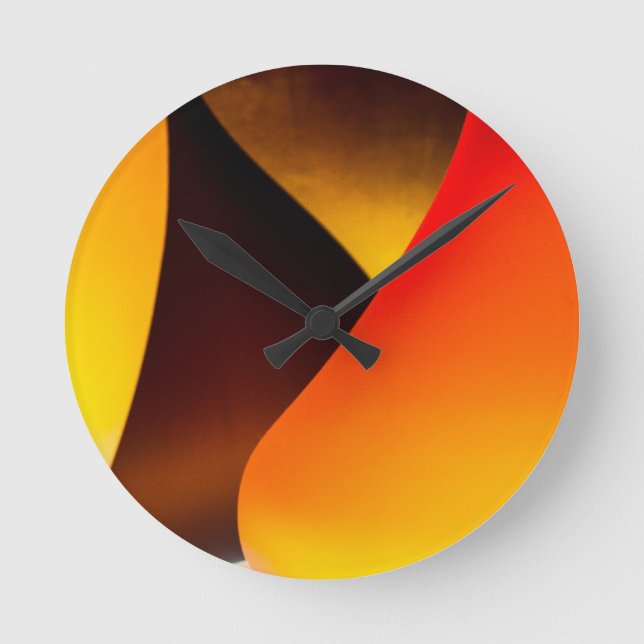 Shining Murano Glass Round Clock (Front)