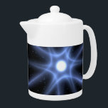 Shining Star<br><div class="desc">Features a blue, fractal Star of David superimposed on a starfield.</div>