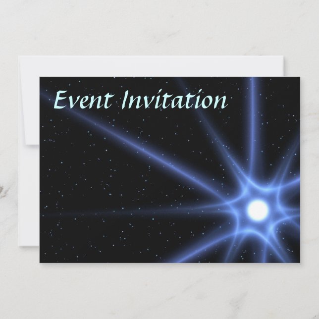 Shining Star Invitation (Front)