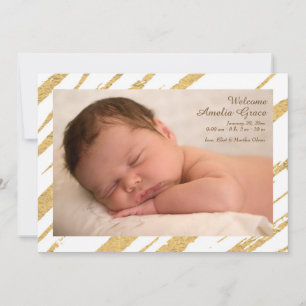 Shining Star Photo Invitation
