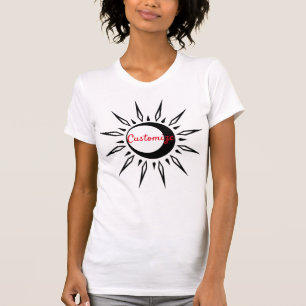 Shining Sun Crescent Moon Thunder_Cove T-Shirt