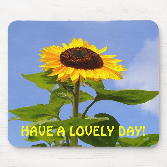 SHINING SUNFLOWER Mousepad (Front)