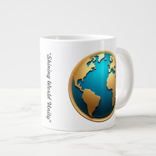 "Shining World Vision" Large Coffee Mug