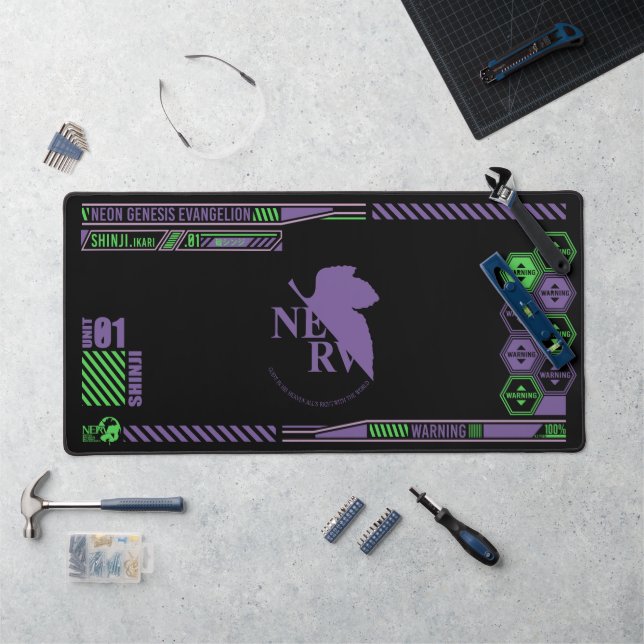 Shinji Ikari Neon Genesis Evangelion Desk Mat (Workstation)
