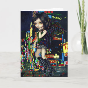 "Shinjuku Angel" Greeting Card
