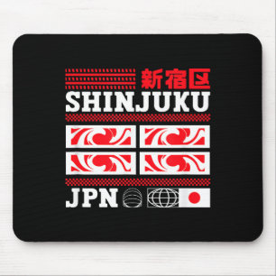 Shinjuku Japan Tokyo District Japanese Mouse Pad