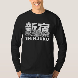 Shinjuku Tokyo Souvenir Japanese Kanji Shinjuku Sk T-Shirt