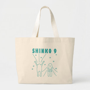 "Shinko 9" Deep Breathing Large Tote Bag