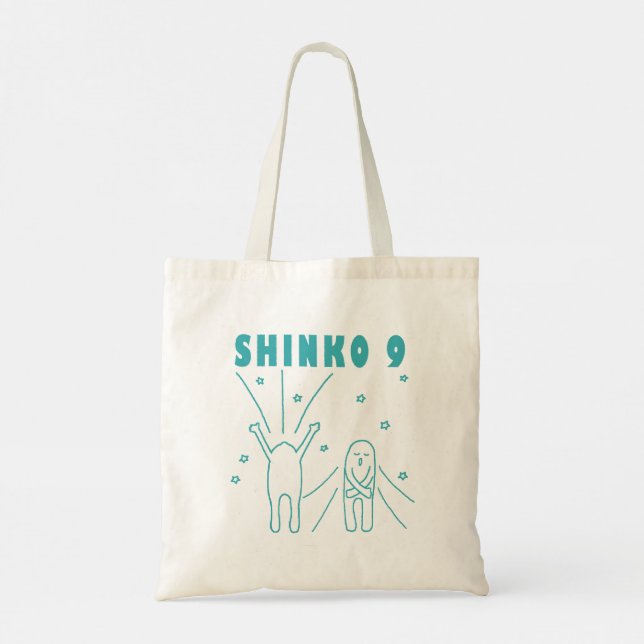 "Shinko 9" Deep Breathing Tote Bag (Back)