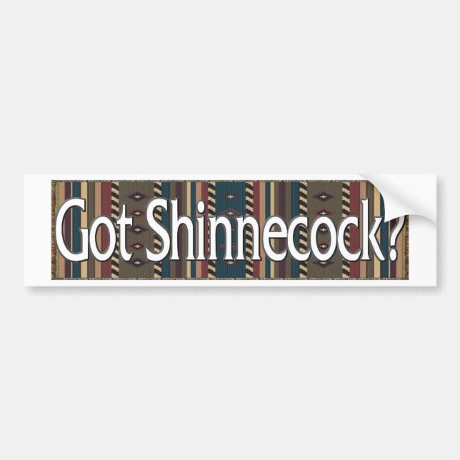 Shinnecock Bumper Sticker (Front)