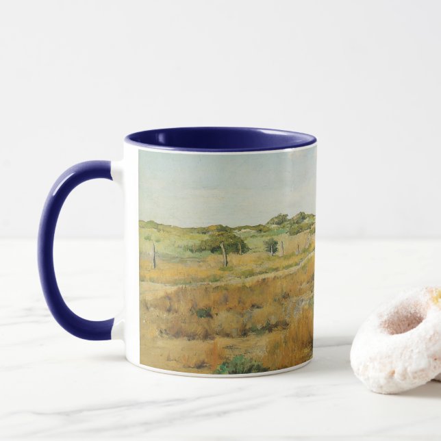 Shinnecock Hills by William Merritt Chase Mug (With Donut)