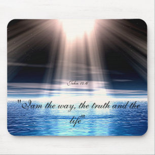 Shinning light mouse pad