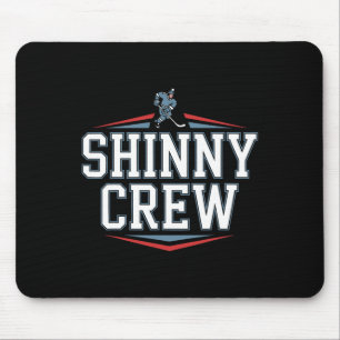Shinny Crew Play Pond Hockey Mouse Pad
