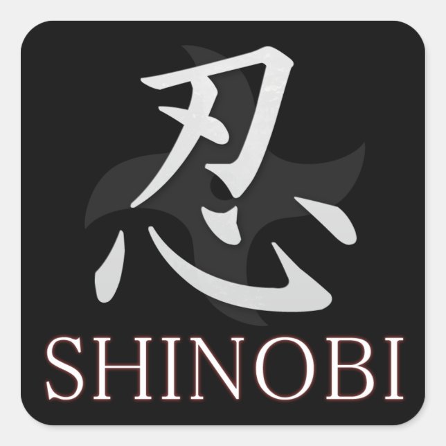 SHINOBI Stickers (Front)