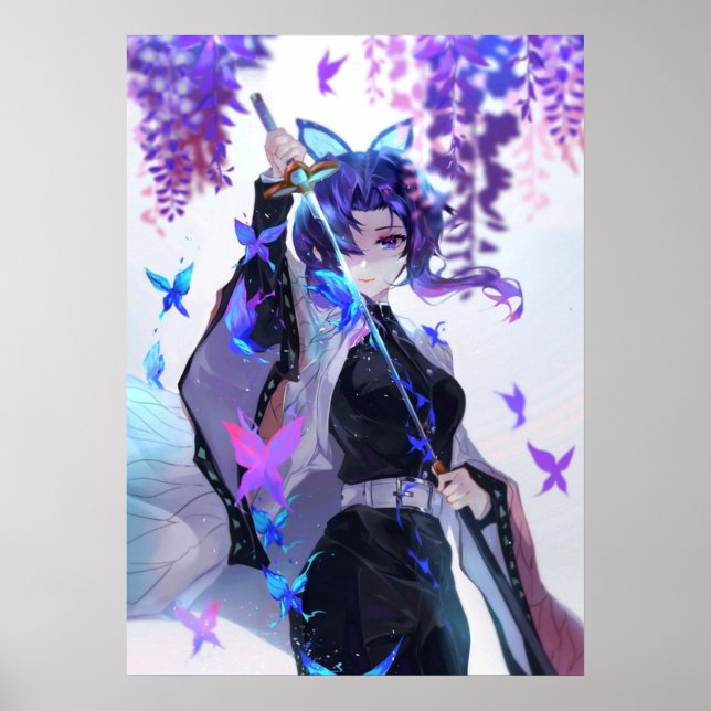 Shinobu Kocho Demon Slayer Poster (Front)