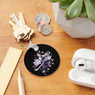 Shinobu Kocho Insect Hashira - Butterfly Dance Ani Key Ring