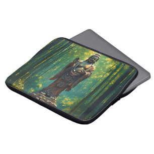 Shinrin no Hotoke (Buddha of the Forest) Laptop Sleeve