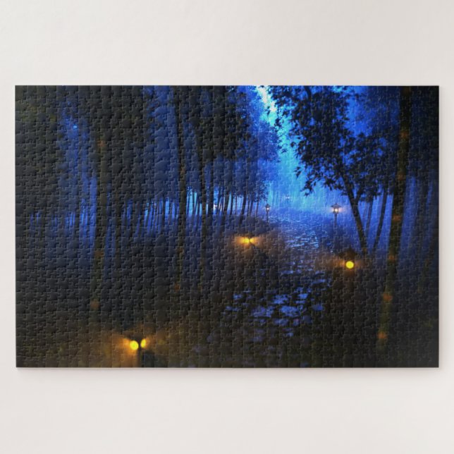 Shinrin Yoku (Night) Jigsaw Puzzle (Horizontal)