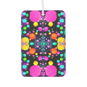 shiny Abstract art Car Air Freshener
