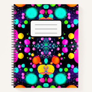 shiny Abstract art Notebook