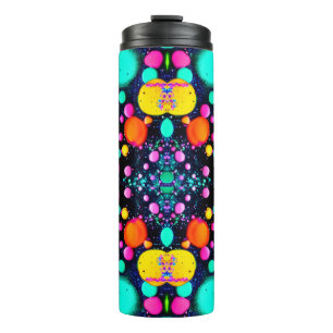 shiny Abstract art Thermal Tumbler