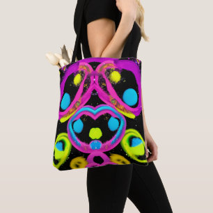 shiny Abstract art Tote Bag
