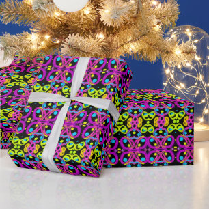 shiny Abstract art Wrapping Paper
