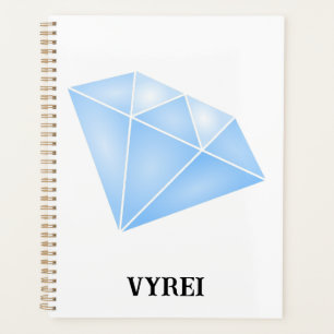 Shiny Blue Diamond Carat Planner