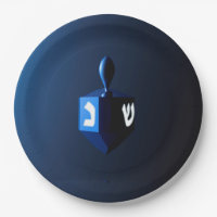 Shiny Blue Dreidel