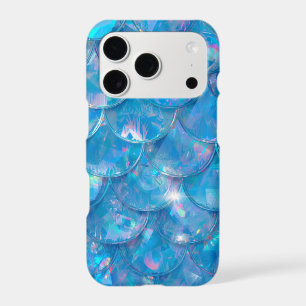 Shiny Blue Mermaid Print