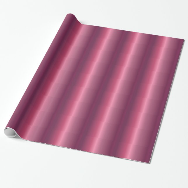 Shiny Bordeaux Colour Design Glamourous Wrapping Paper (Unrolled)