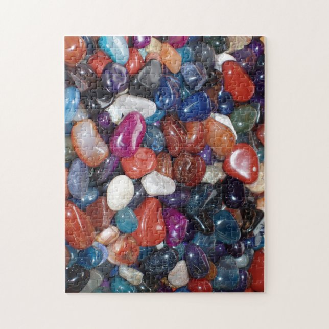 Shiny Boulders, One Tough Jigsaw Puzzle (Vertical)