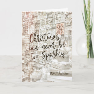 SHINY BRITE Greeting Card