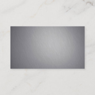 shiny brushed aluminium business card
