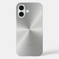 Shiny Circular Polished Metal Texture