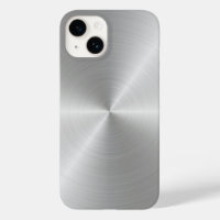 Shiny Circular Polished Metal Texture