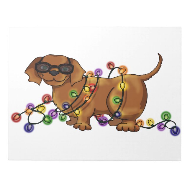 Shiny Dog Notepad (Front)