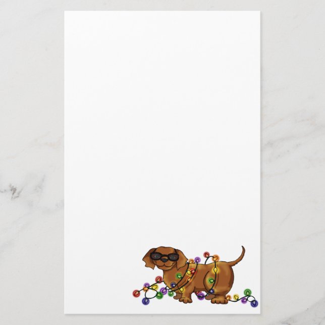 Shiny Dog Stationery (Front)