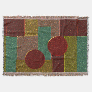 Shiny Emalie pattern Throw Blanket
