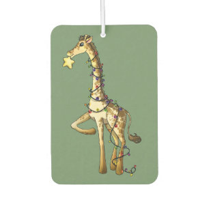 Shiny Giraffe Car Air Freshener